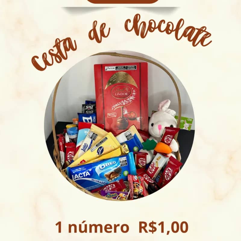 Imagem da campanha CESTA DE CHOCOLATES 🍫❤️