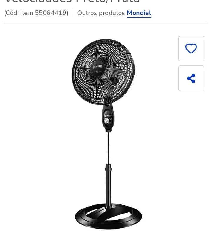 Imagem da campanha Rifa ventilador