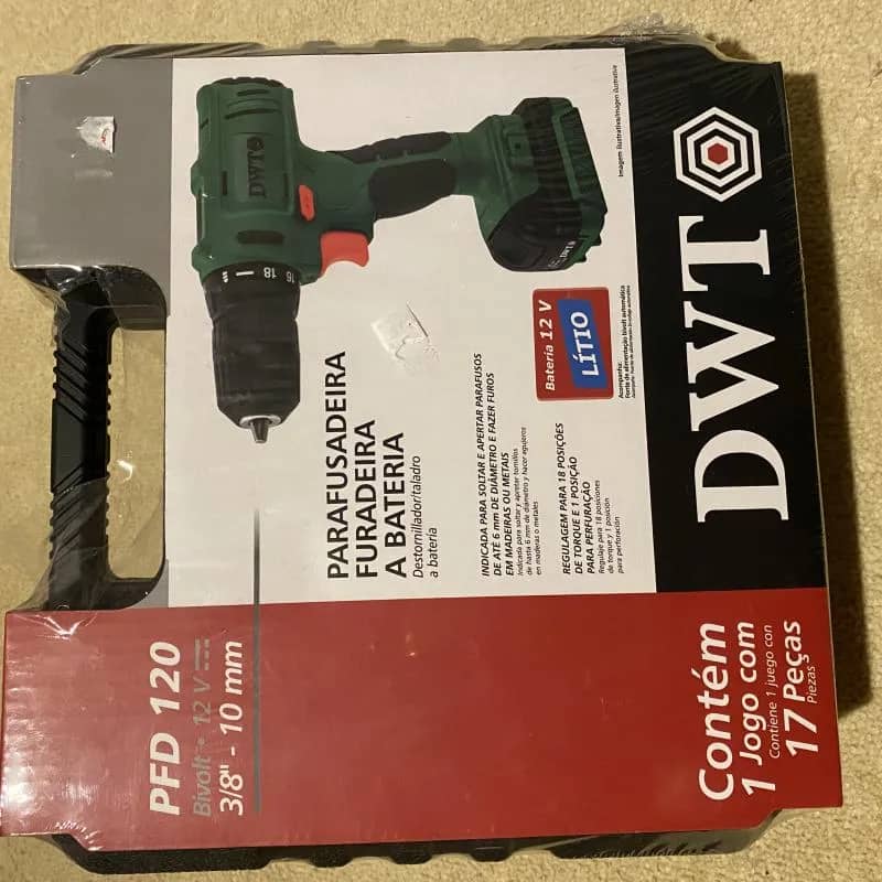 Imagem da campanha Kit Parafusadeira 12V ou R$250,00 no PIX.