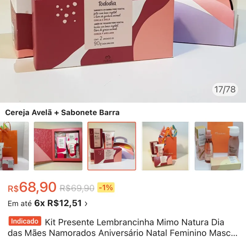 Imagem da campanha Dia das maes