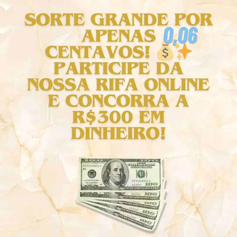 Imagem da campanha 300 na sua conta