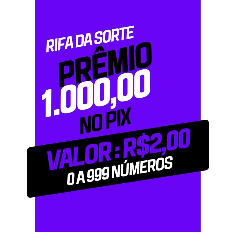 Imagem da campanha Prêmio de R$1000
