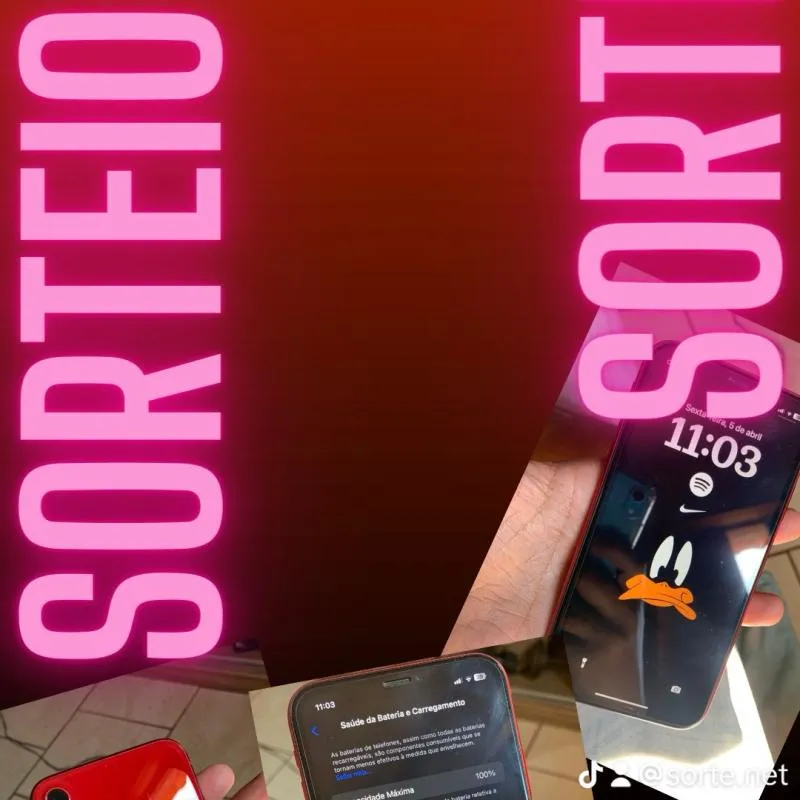 Imagem da campanha IPHONE XR 64G RED