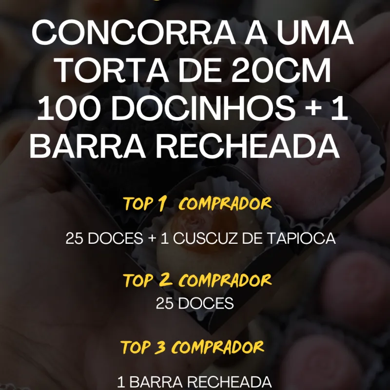 Imagem da campanha Rifa doce