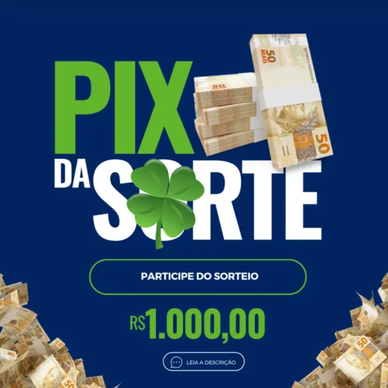 Imagem da campanha 1.000,00 no PIX