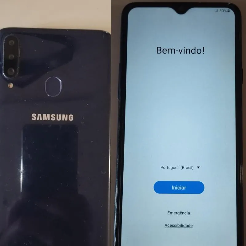 Imagem da campanha Concorra a um Samsung A20S