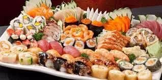 Imagem da campanha 100 peças de sushi ou 150,00 dinheiro