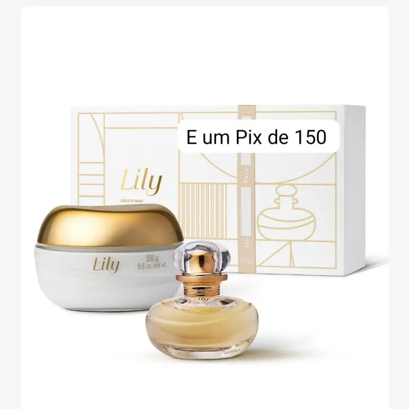 Imagem da campanha Rifa beneficente prêmio Pix no valor de 150 e um kit da lily