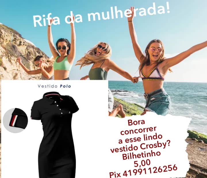 Imagem da campanha Rifa da mulherada