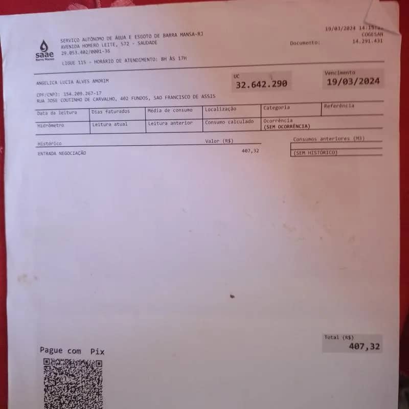 Imagem da campanha Me ajudem por favor me encontrar sem condições paga aluguel e com água cortada 12 dias preciso de ajuda com urgência