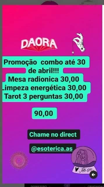 Imagem da campanha Rifa Combo esotérico