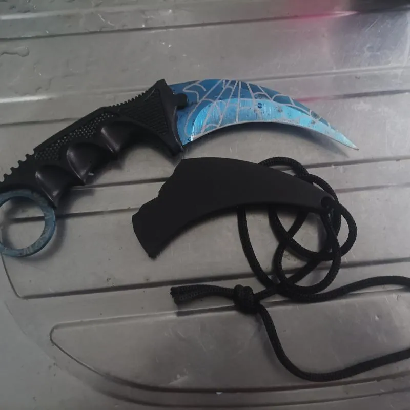 Imagem da campanha faca karambit sorteio