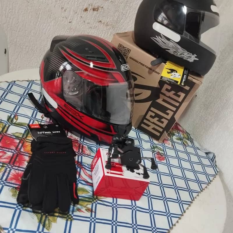 Imagem da campanha Rifa Capacete + Acessórios