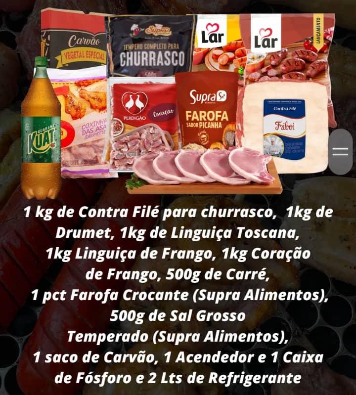Imagem da campanha Kit Churrasco