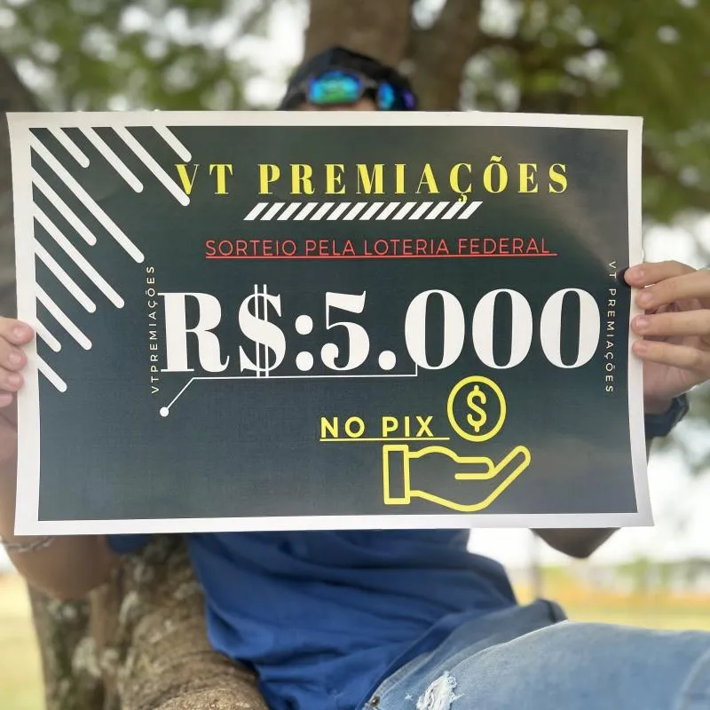 Imagem da campanha 5.000 NO PIX