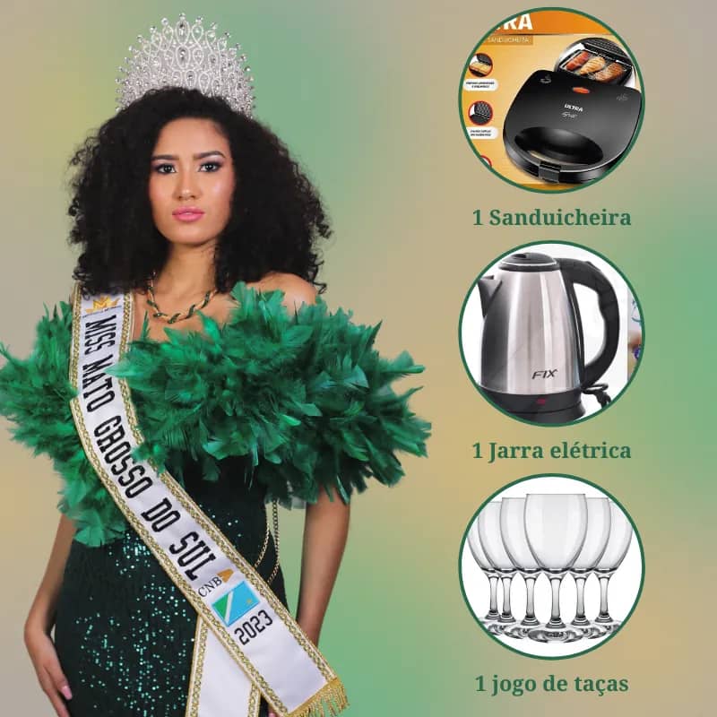 Imagem da campanha Rifa Para arrecadar fundos para o Miss Brasil