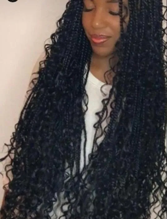 Imagem da campanha Rifa de trança com cachos organico