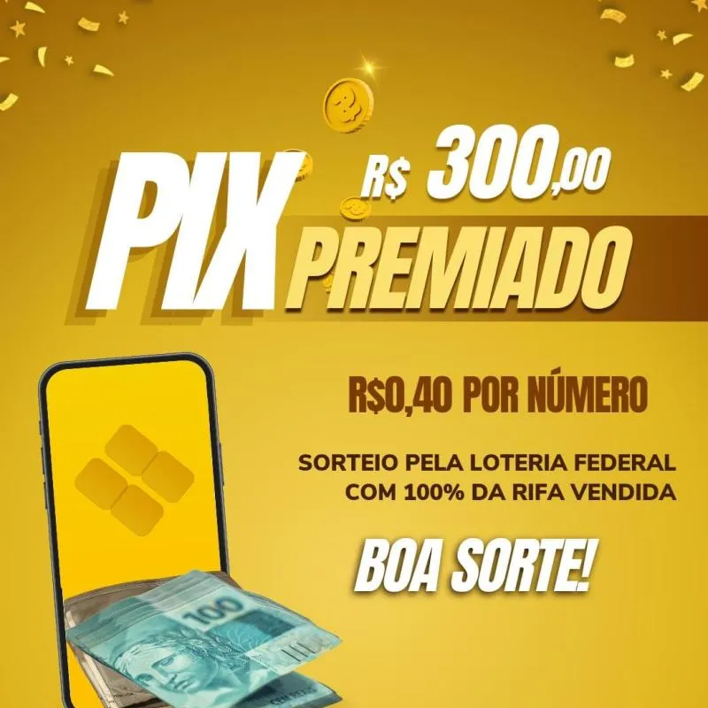 Imagem da campanha Prêmios pix