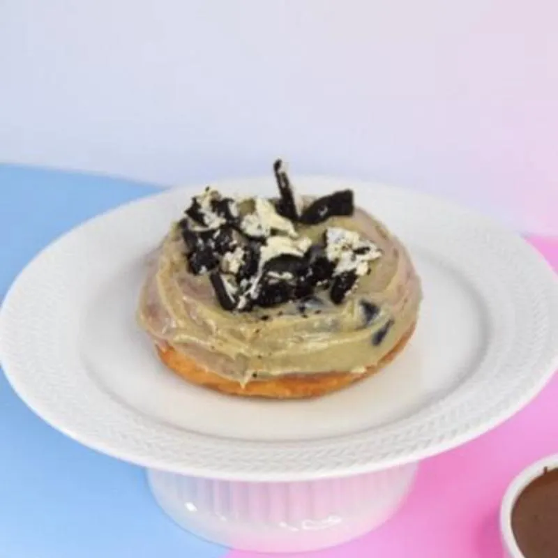 Imagem da campanha Rifa 811, abril: donuts