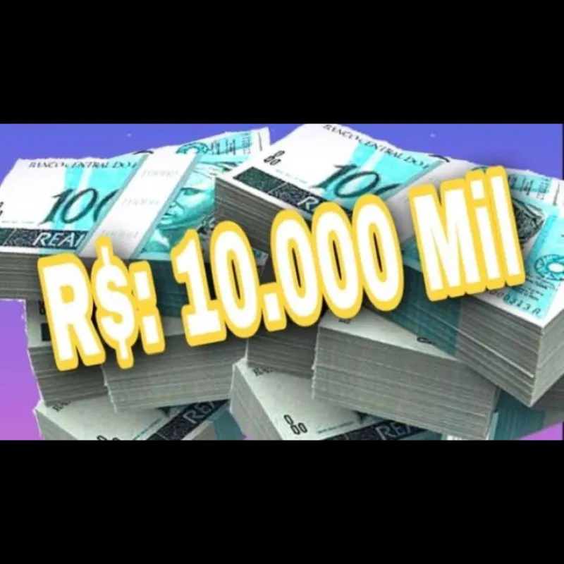 Imagem da campanha R$10.000 no Pix 🤑🤑