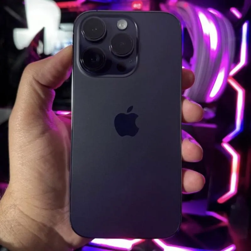 Imagem da campanha iPhone 14 Pro 1TB ou R$5.000,00 no pix