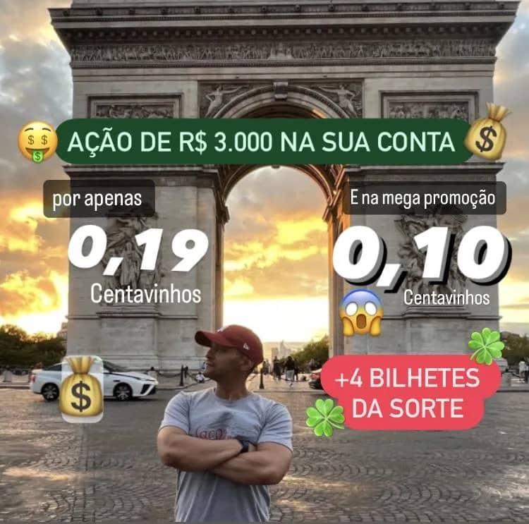 Imagem da campanha R$ 3.000,00 NA SUA CONTA! 🤑🤑