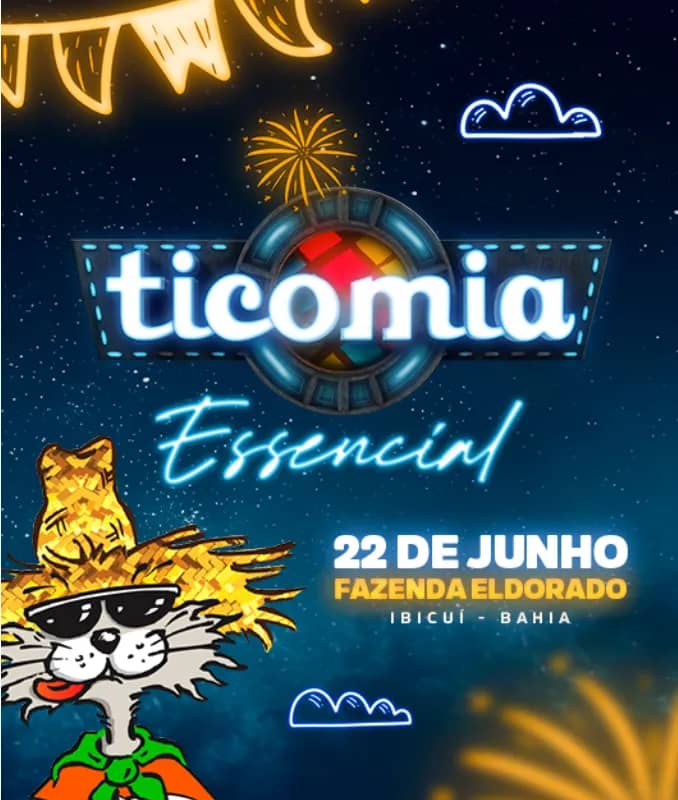 Imagem da campanha Concorra uma camisa do ticomia