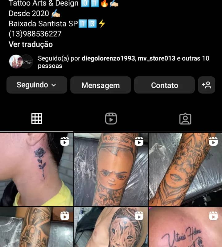 Imagem da campanha Tatto