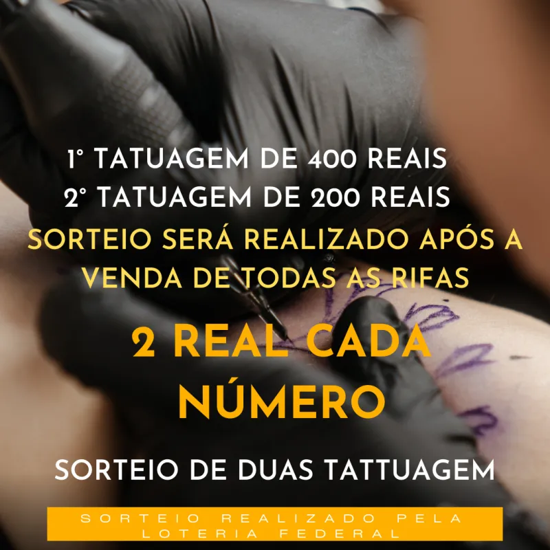 Imagem da campanha SORTEIO DE DUAS TATTU