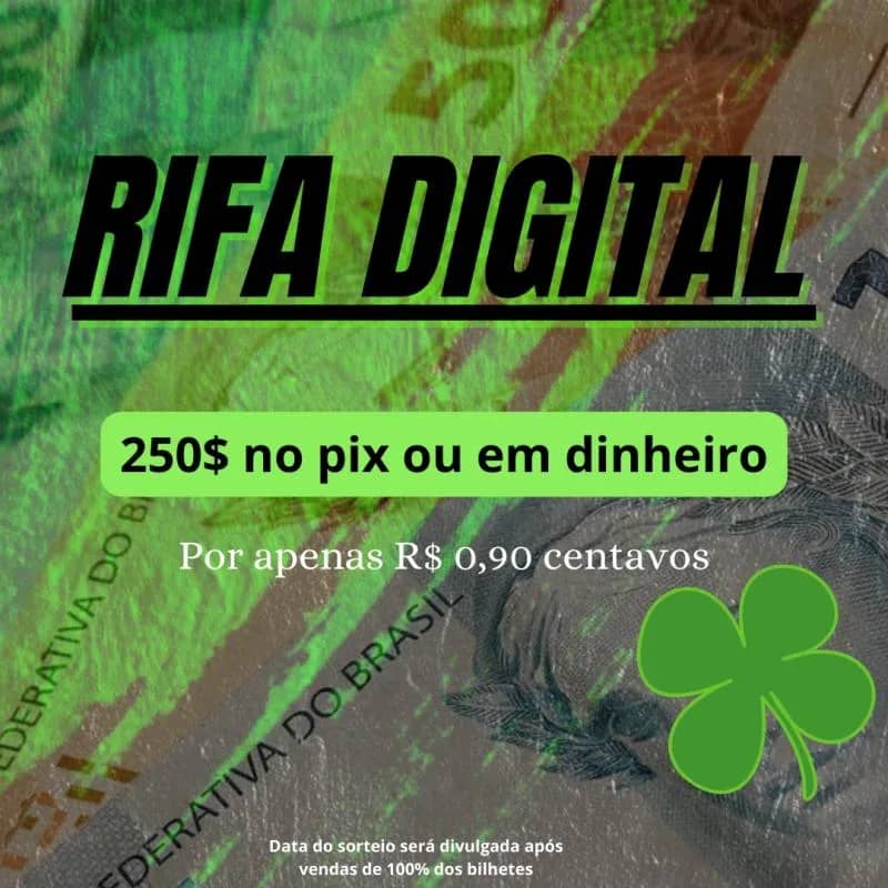 Imagem da campanha 250$ no pix