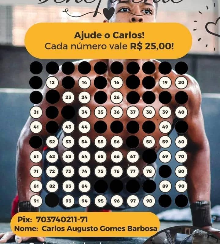 Imagem da campanha Rifa beneficiente