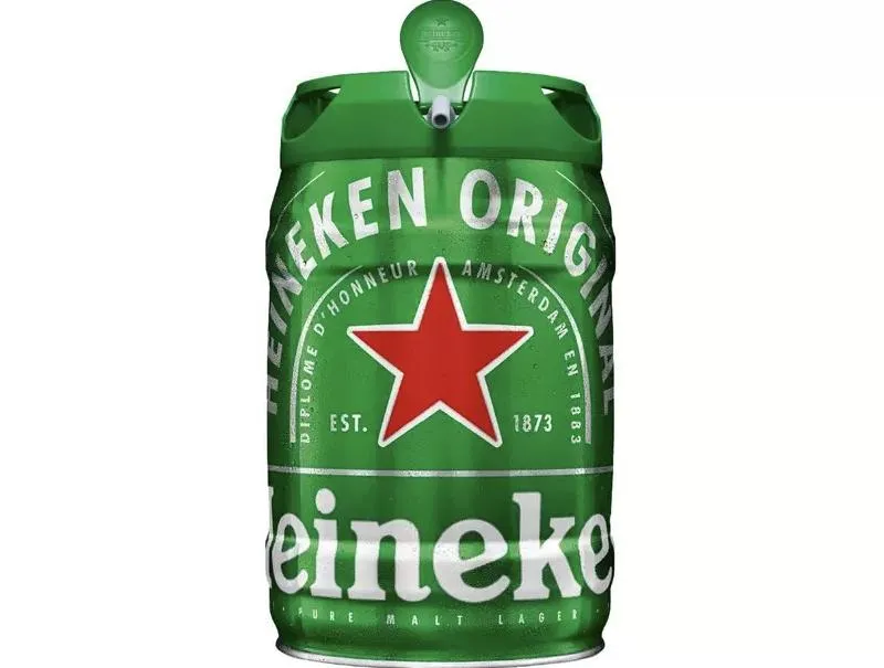 Imagem da campanha Barril de chopp Heineken 5litros