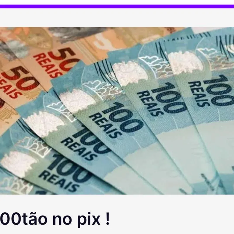 Imagem da campanha 500tão no pix!