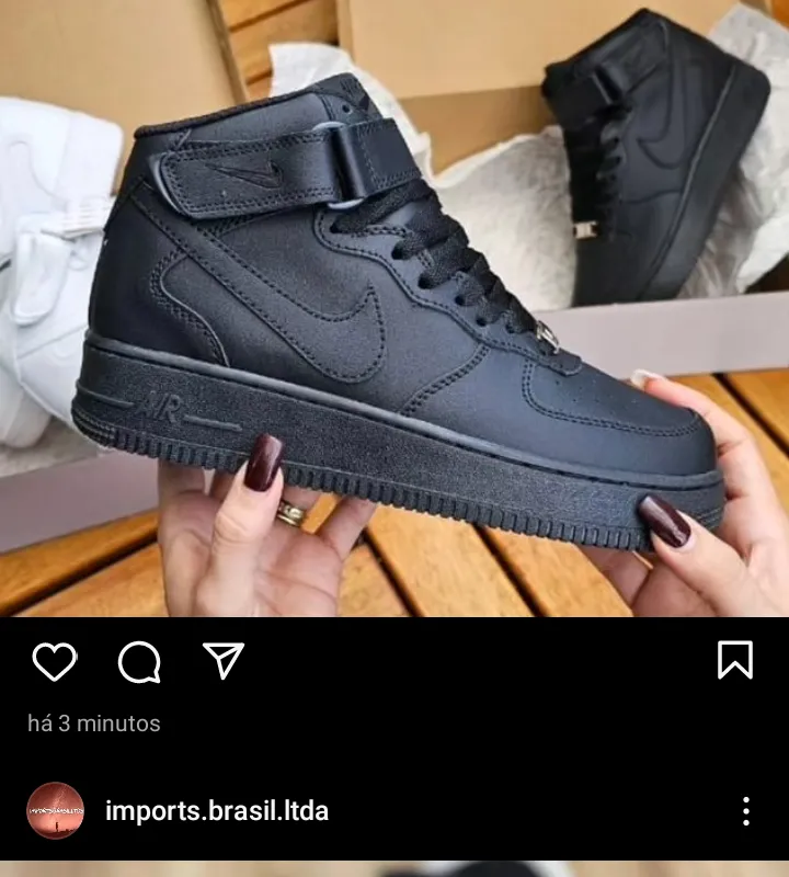 Imagem da campanha Tênis nike