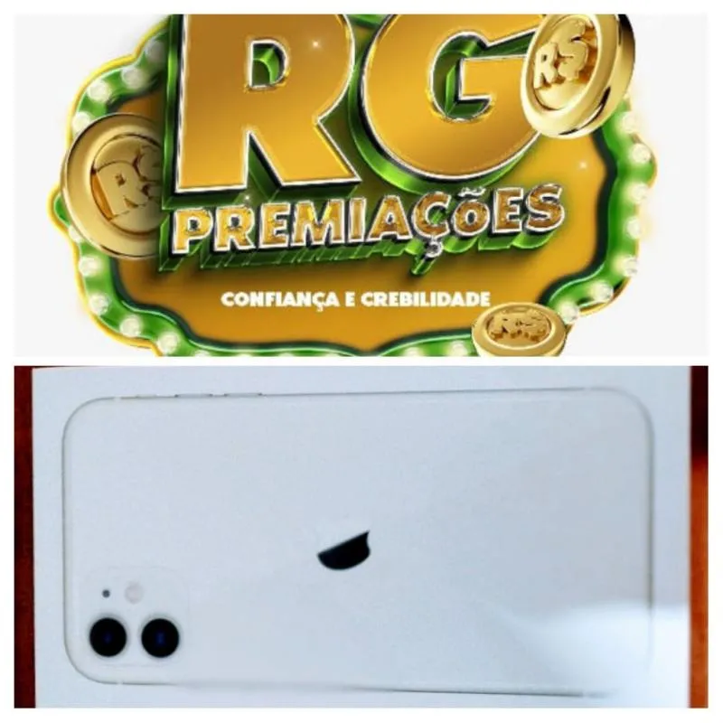 Imagem da campanha iPhone 11 128 GB ou 3mil no pix