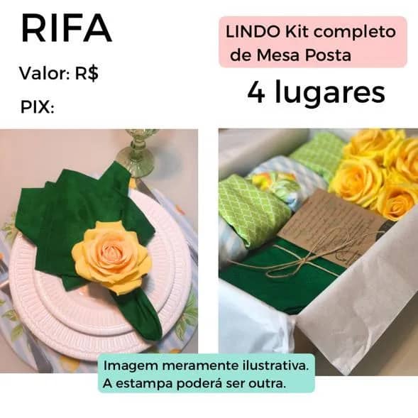 Imagem da campanha Mesa posta