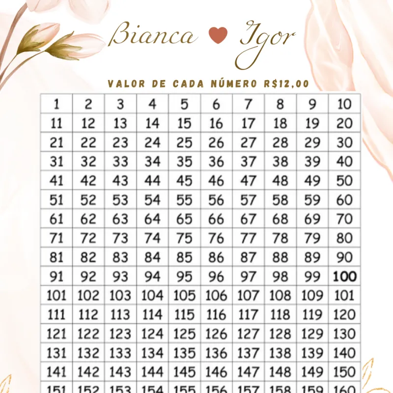 Imagem da campanha Cha rifa casamento