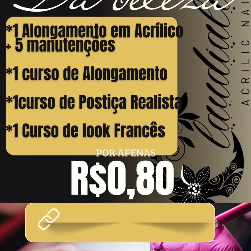 Imagem da campanha Rifa da Beleza by claudialini Barros