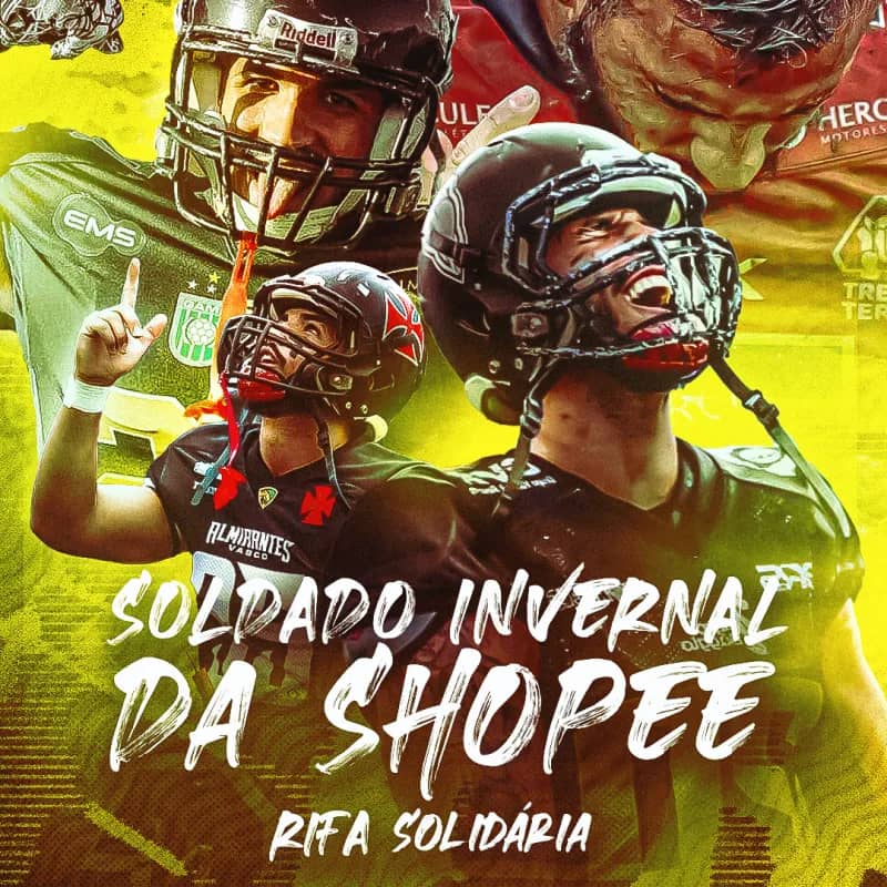 Imagem da campanha Soldado Invernal da Shopee