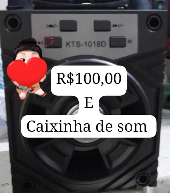 Imagem da campanha Rifa de R$ 100,00 e uma caixinha misteriosa.