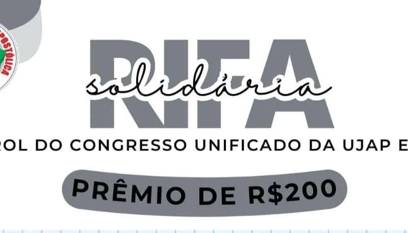 Imagem da campanha RIFA SOLIDARIA