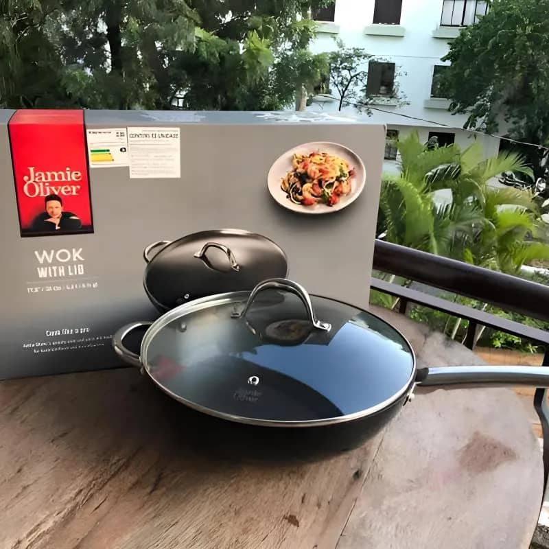 Imagem da campanha Panela wok Jamie Oliver 30cm com tampa