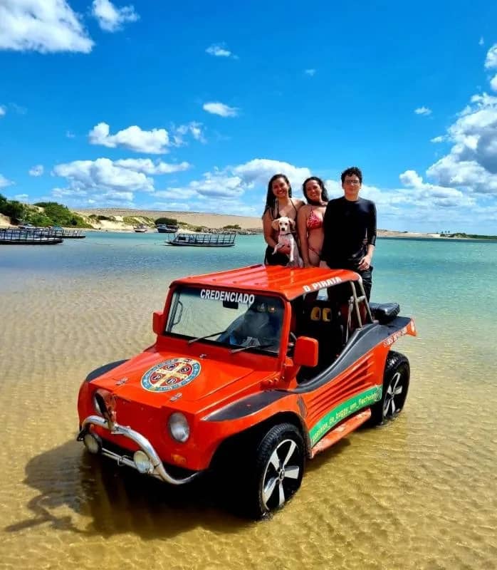 Imagem da campanha Sorteio Passeio de Buggy Dunas de Mundaú