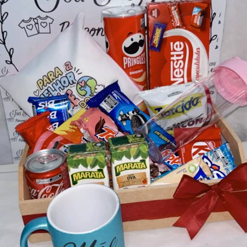 Imagem da campanha Cesta de guloseimas dia das mães ❤️