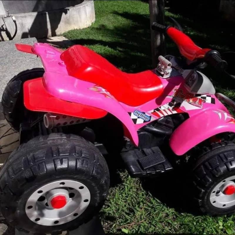 Imagem da campanha Rifa de um quadriciclo rosa