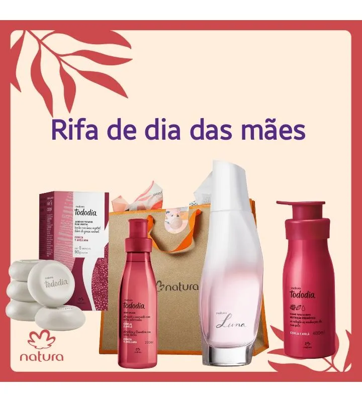 Imagem da campanha Rifa de dia das mães