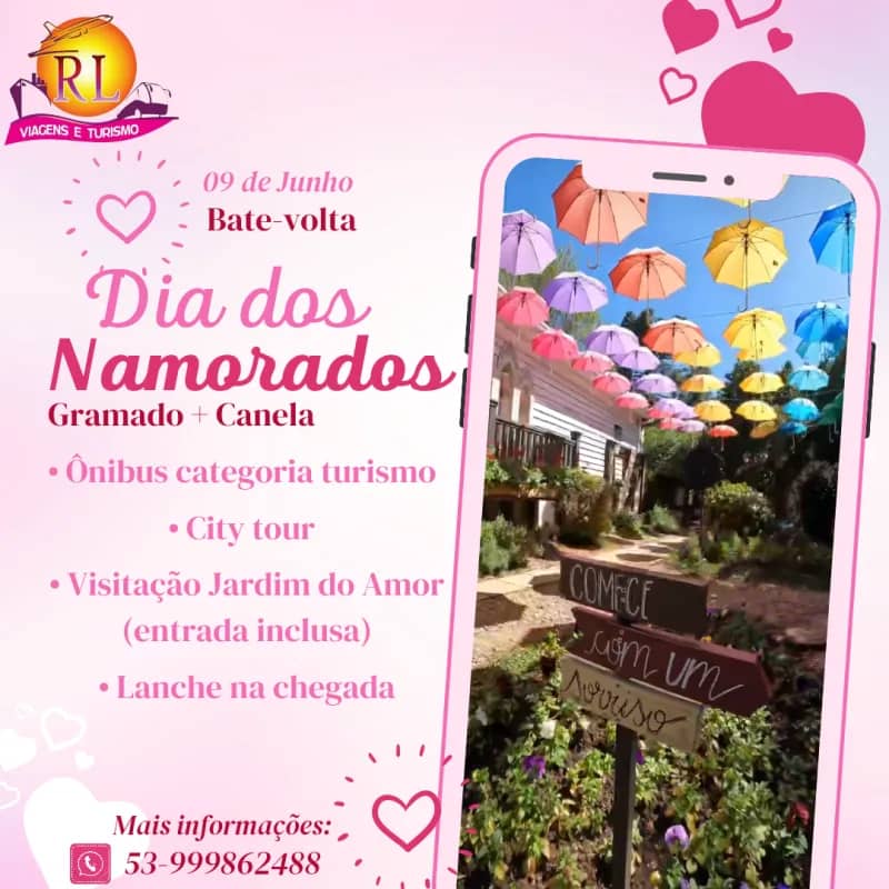 Imagem da campanha Sorteio Viagem Dia dos Namorados