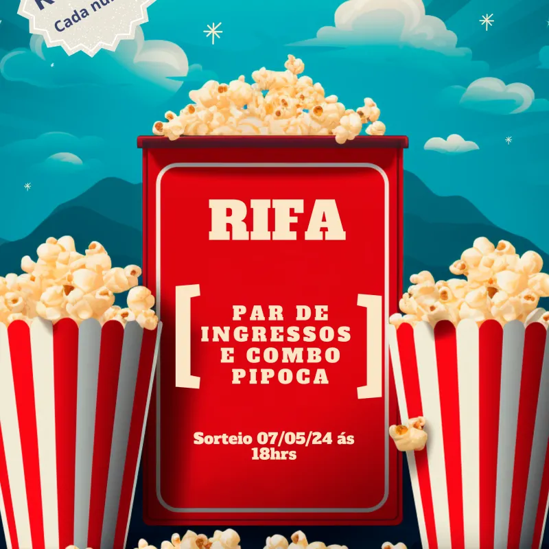 Imagem da campanha Rifa em prol do 6° EJC