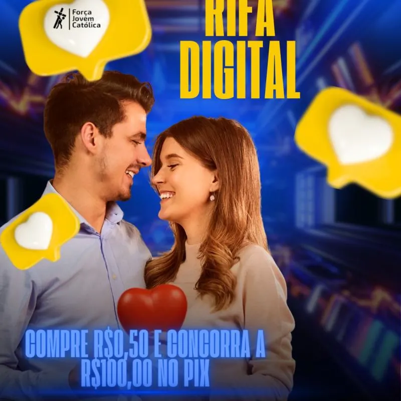 Imagem da campanha Rifa Digital