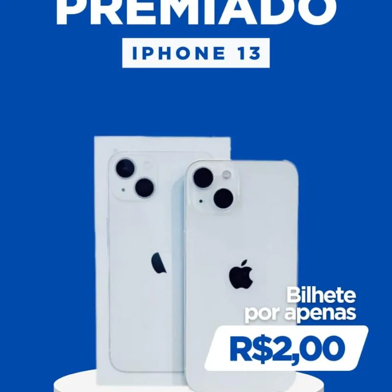 Imagem da campanha iPhone 13 64 gb